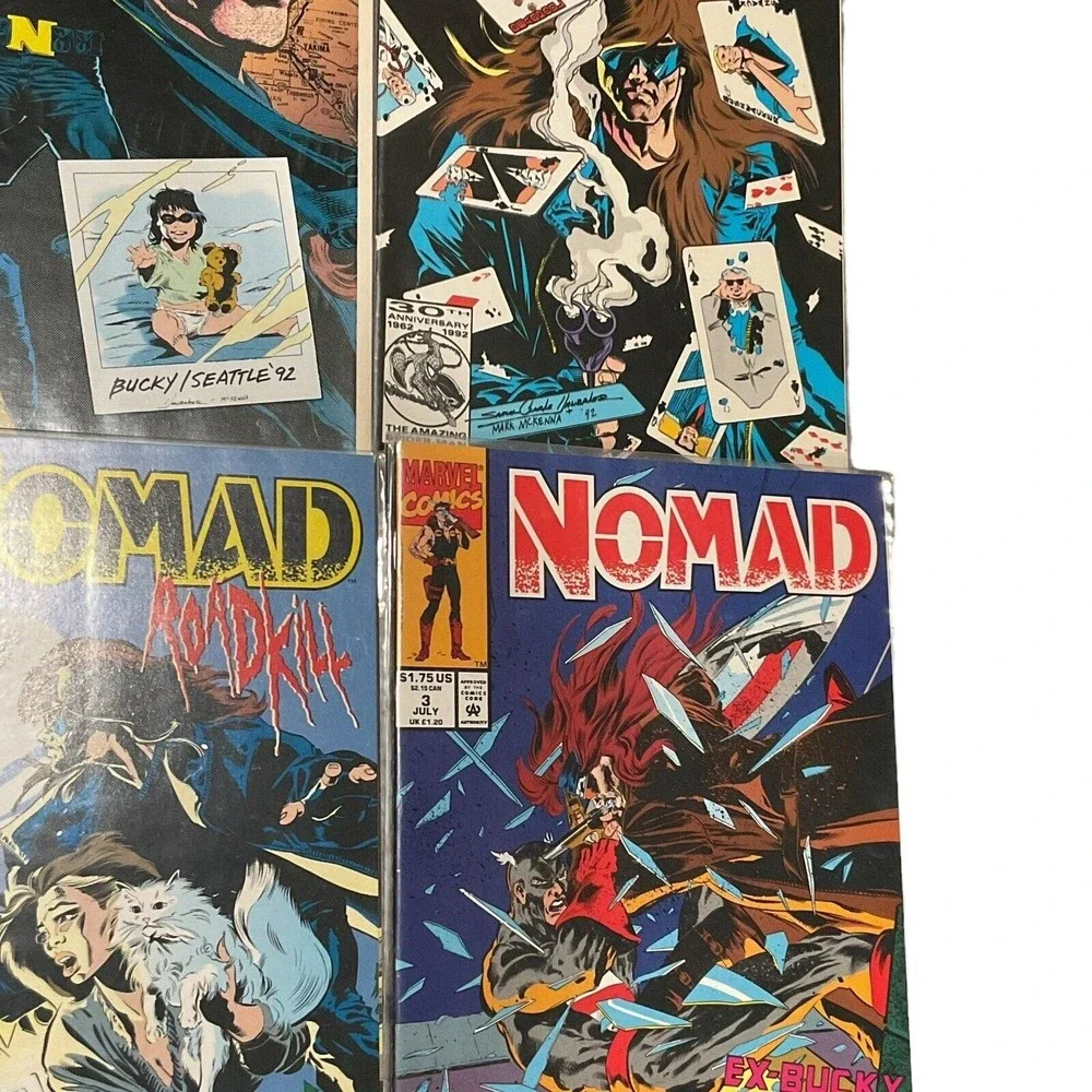Nomad Lot‎ Of 6 Comic Books 1992 Dead Man's Hand Roadkill